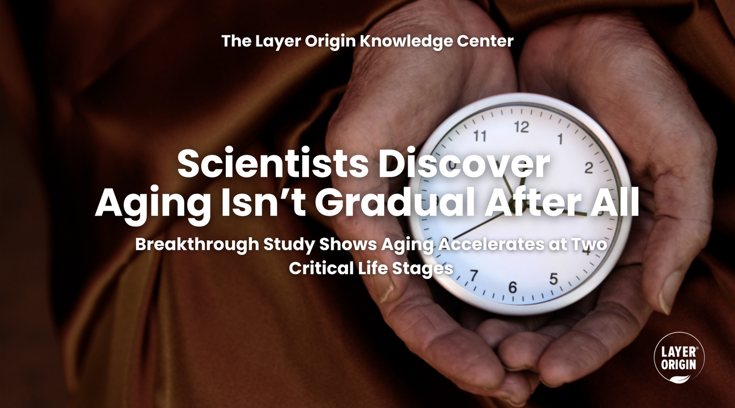 Scientists Discover Aging Isn’t Gradual After All