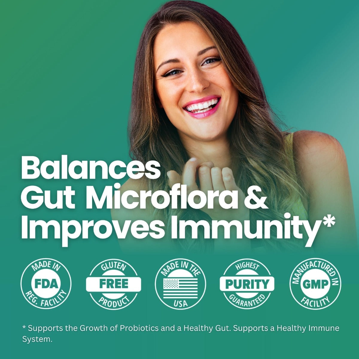 PureHMO® Human Milk Oligosaccharide Prebiotic Powder four health cGMP Purity and Made in USA - Layer Origin Nutrition